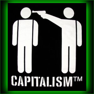 CAPITALISM TM - Rückenaufnäher