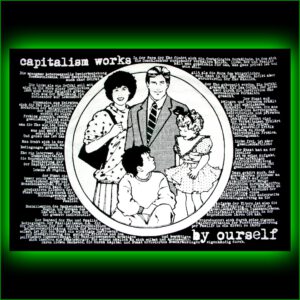 CAPITALISM WORKS…BY OURSELF - Rückenaufnäher