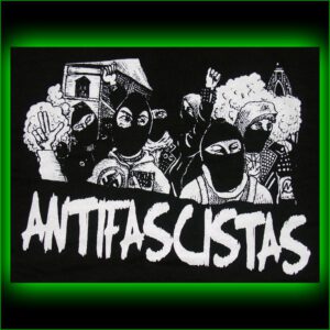 ANTIFASCISTAS - Rückenaufnäher