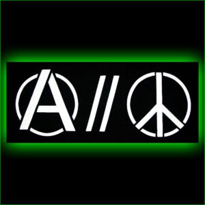 ANARCHY & PEACE - Rückenaufnäher