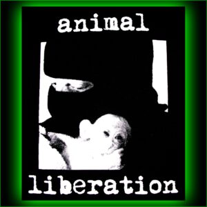 Animal Liberation (Affe) - Rückenaufnäher