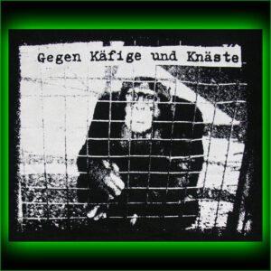 GEGEN KÄFIGE UND KNÄSTE - Rückenaufnäher