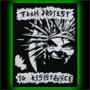 FROM PROTEST TO RESISTANCE - Rückenaufnäher