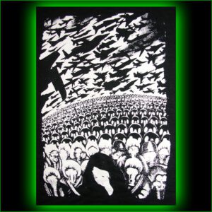 Faces of War - Rückenaufnäher