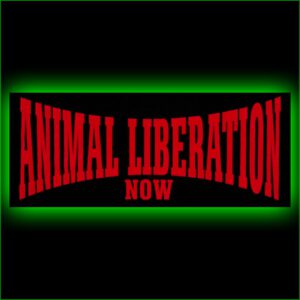 ANIMAL LIBERATION now - Rückenaufnäher