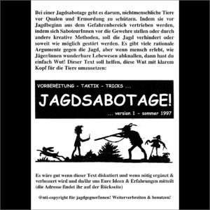 Jagdsabotage