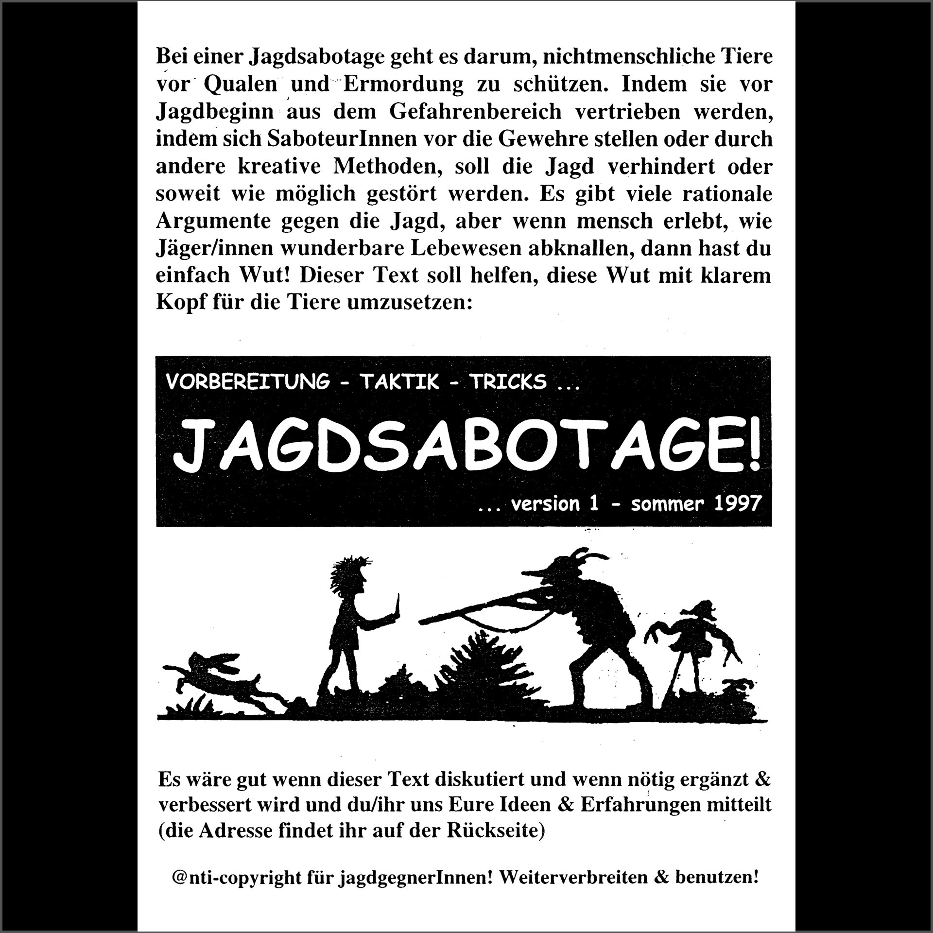 Jagdsabotage