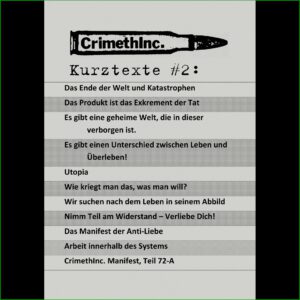 CrimethInc- Kurztexte #2