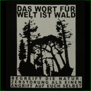Das Wort für Welt ist Wald - Aufnäher