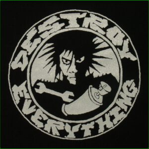 destroy everything - Aufnäher