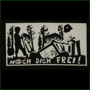 Mach dich frei - Aufnäher