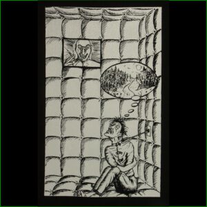Gummiezelle - Aufnäher
