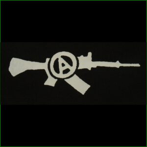 Anarchiegewehr - Aufnäher