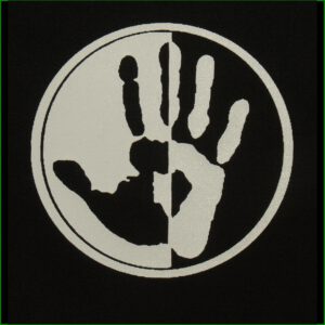 Hand - Aufnäher