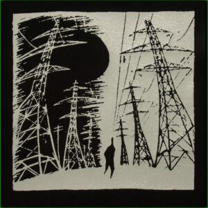 Erik Drooker-Strommasten - Aufnäher