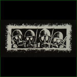 Erik Drooker-Gas Masks - Aufnäher