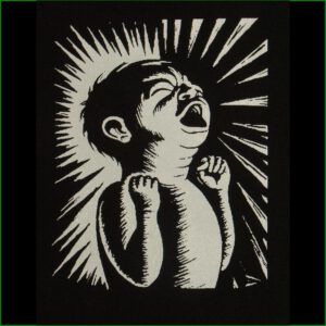 Erik Drooker-Screaming Infant - Aufnäher