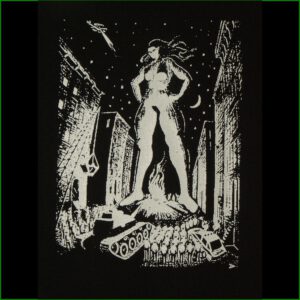 Erik Drooker-Giant Woman - Aufnäher