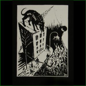 Erik Drooker-real estate dog - Aufnäher
