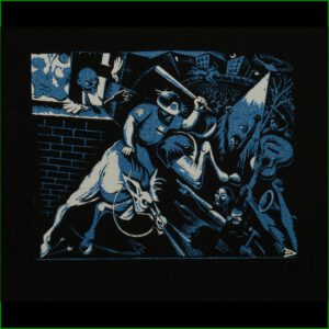 Erik Drooker-Police Riot - Aufnäher