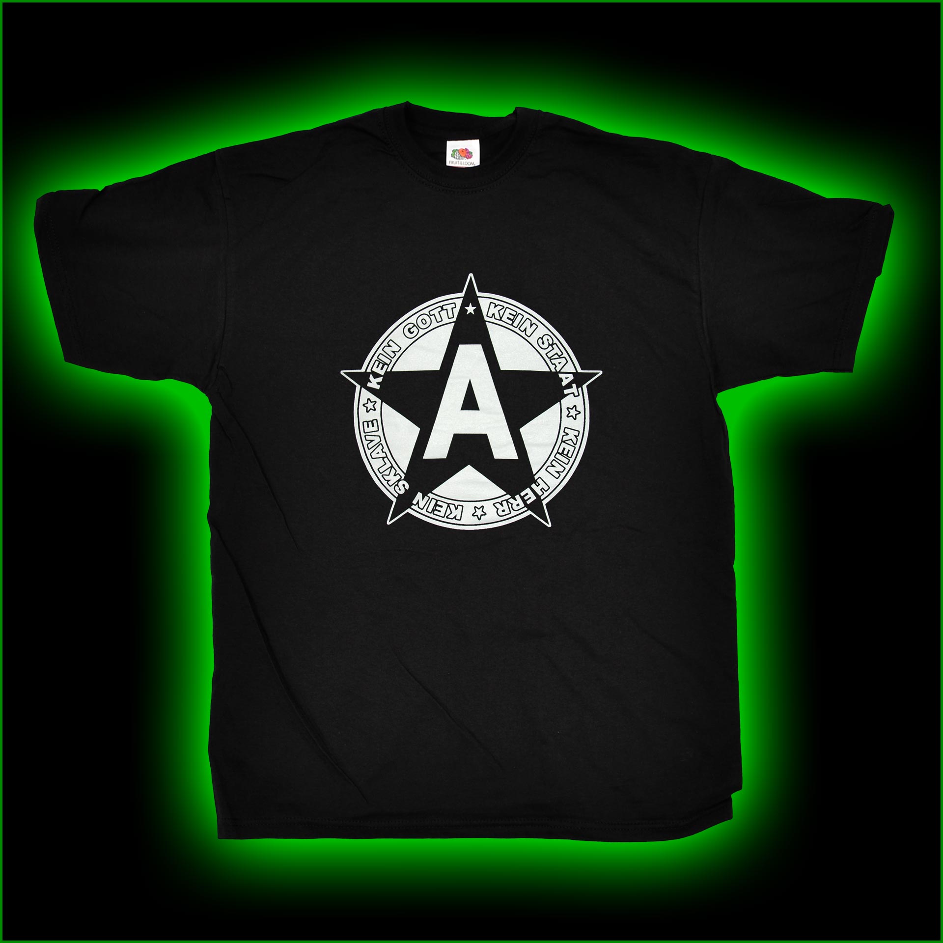 KEIN GOTT KEIN STAAT KEIN HEER KEIN SKLAVE - T-Shirt – Bild 2