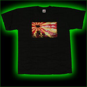 It´s time to rise the right flag ...go anarchism - T-Shirt