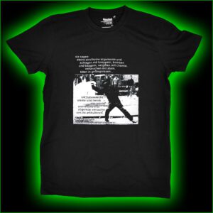 Sie sagen Steine sind keine Argumente - T-Shirt