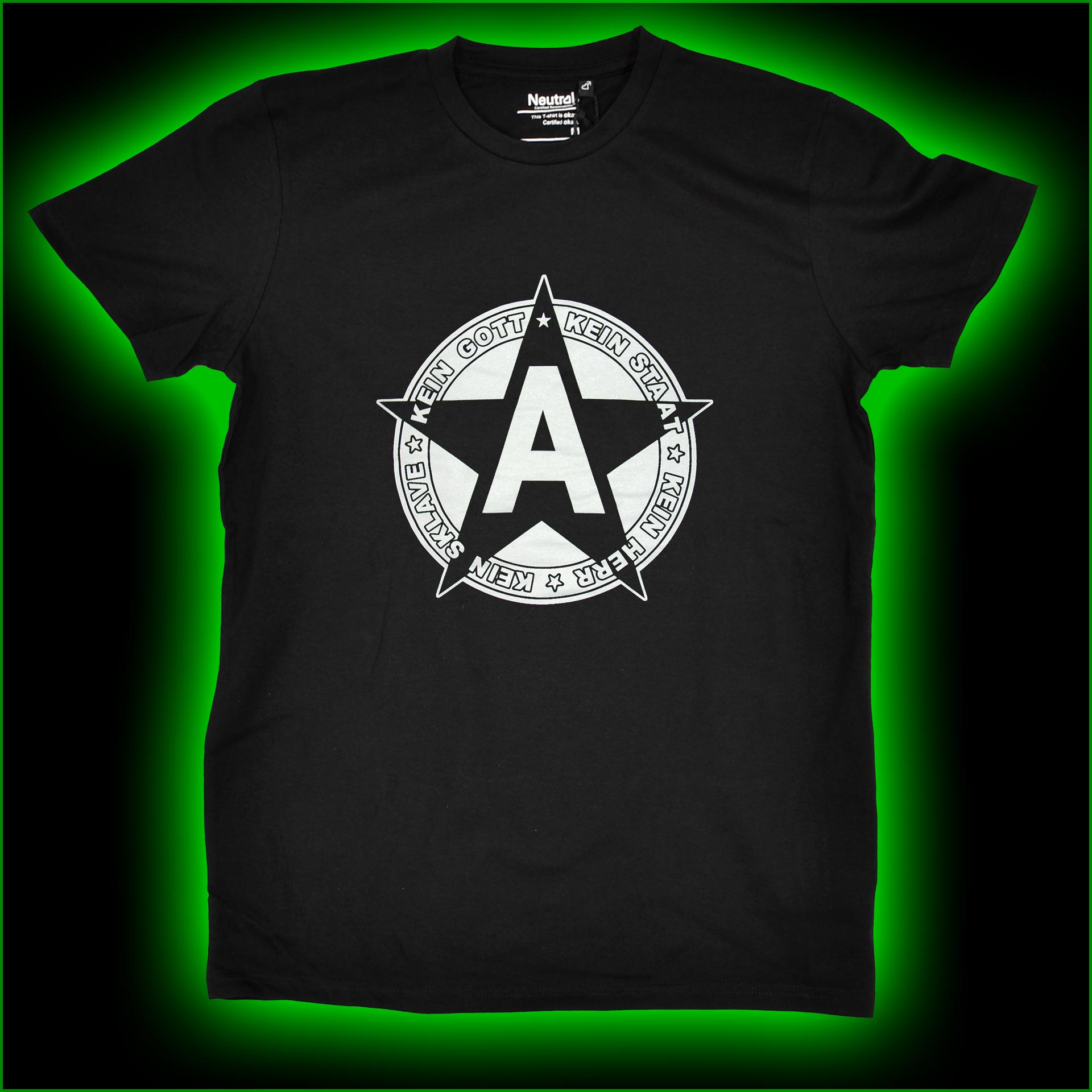KEIN GOTT KEIN STAAT KEIN HEER KEIN SKLAVE - T-Shirt