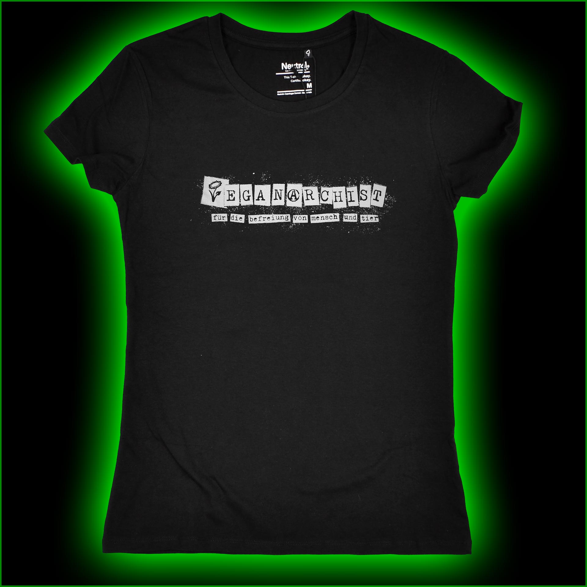 VEGANARCHIST - für die befreiung von mensch und tier - Girlie