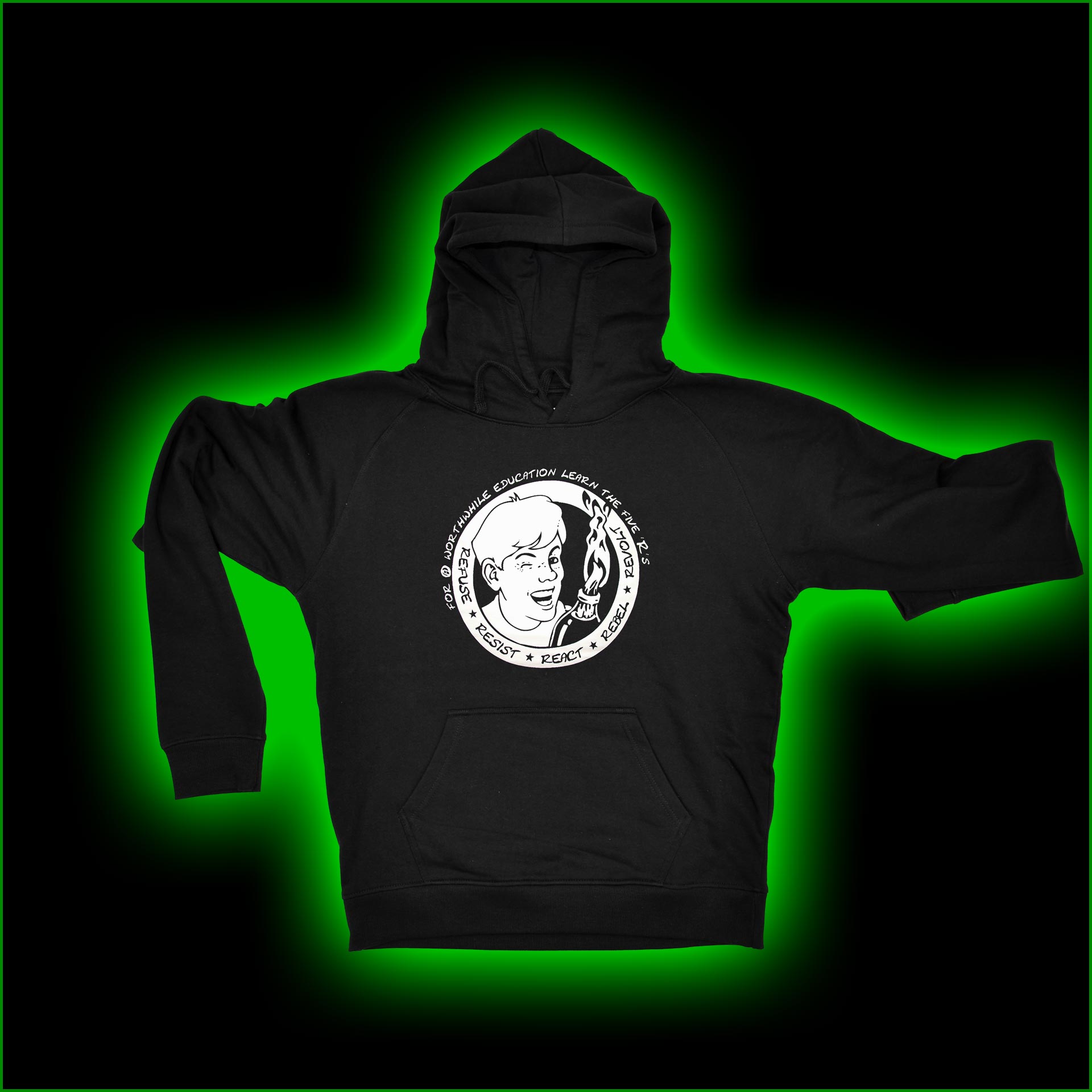 REFUSE RESIST REACT REBEL REVOLT - for a worthwhile education learn the five ´R´s - KaPu