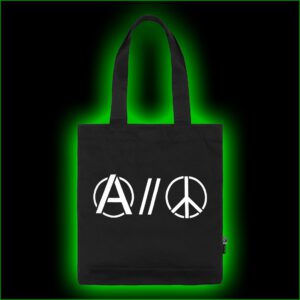 ANARCHY & PEACE - FAIR Tragetasche