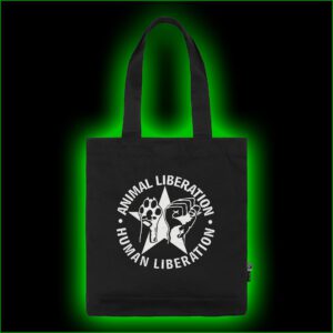 FAUST+PFOTE 'Animal Liberation Human Liberation' - FAIR Tragetasche
