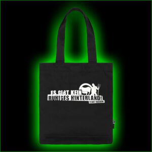 ES GIBT KEIN RUHIGES HINTERLAND - fight racism - FAIR Tragetasche