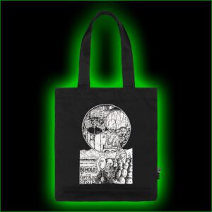behold the happy mask of the capitalist system - FAIR Tragetasche